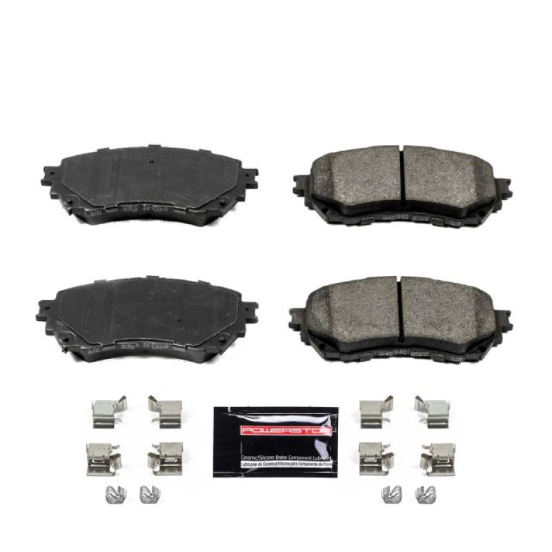 Power Stop 14-19 Mazda 6 Front Z23 Evolution Sport Brake Pads w/Hardware Brake Pads - Performance PowerStop