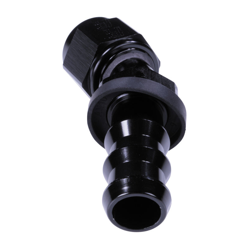 Russell 10AN Twist-Lok 30 Degree Hose End - Black Hoses Russell
