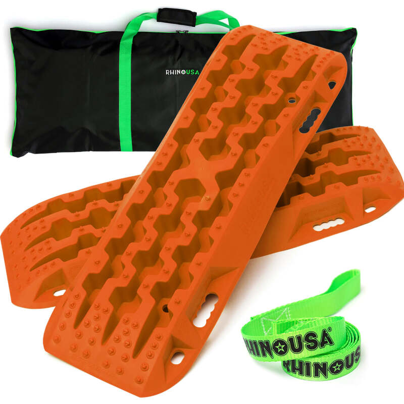 Rhino USA Recovery Traction Boards - Orange (Pair) Recovery Boards Rhino USA