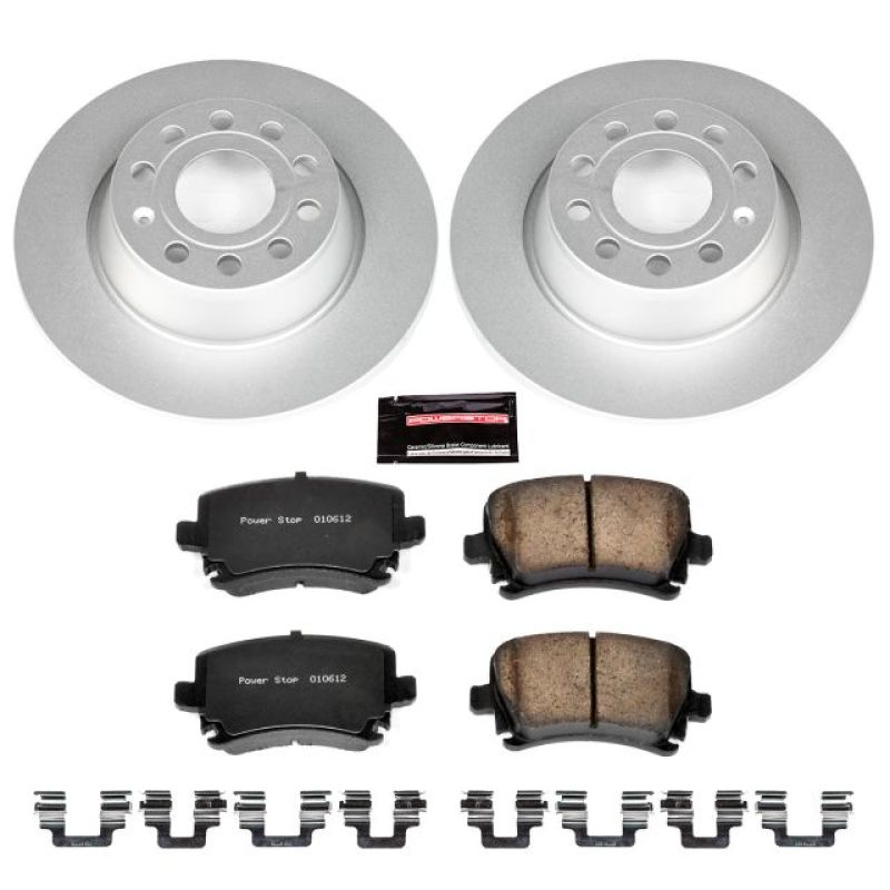 Power Stop 2013 Audi A3 Rear Z23 Evolution Sport Coated Brake Kit Brake Kits - Performance D&S PowerStop