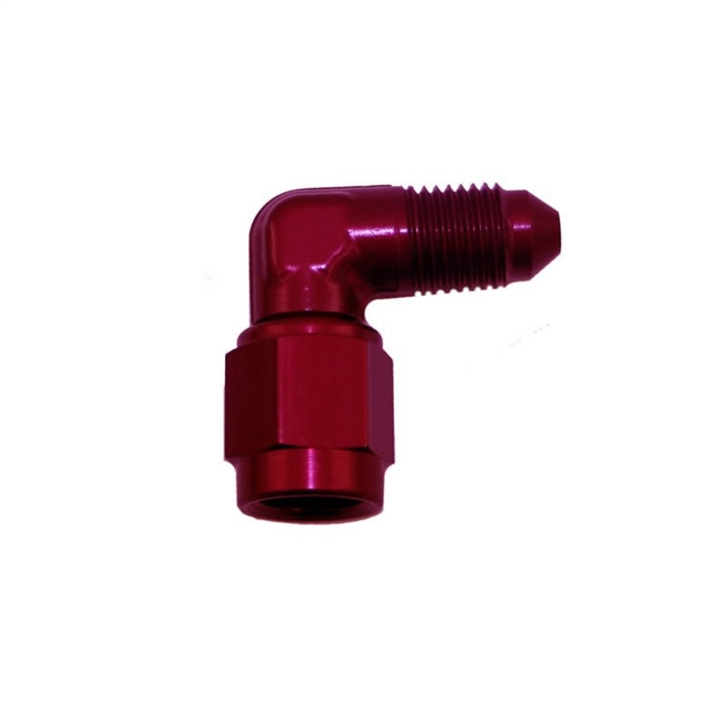 Nitrous Express 3AN Male x 90 -3 Female Swivel - Red Fittings Nitrous Express