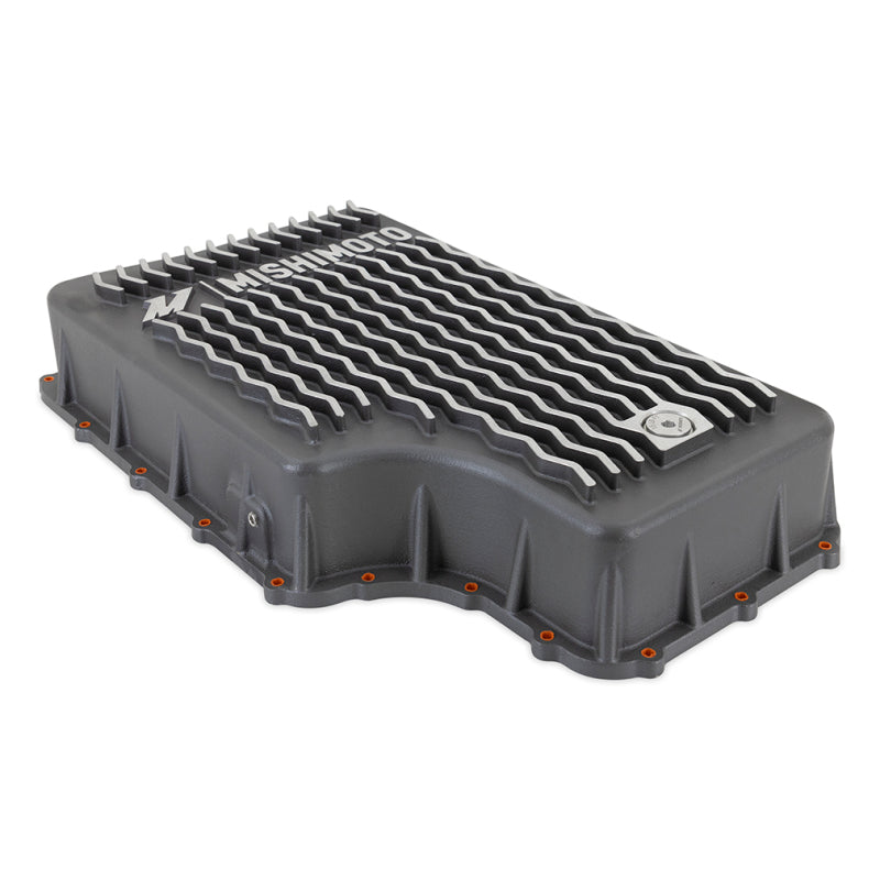 Mishimoto 2011+ Powerstroke 6R140 Transmission Pan - Cast - GR Transmission Pans Mishimoto