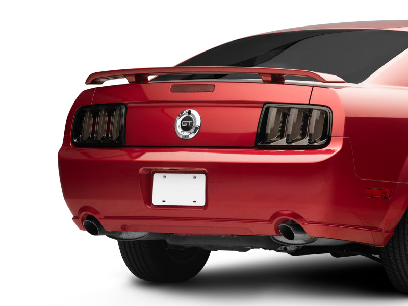 Raxiom 05-09 Ford Mustang Vector V2 LED Tail Lights- Black Housing (Smoked Lens) Tail Lights Raxiom