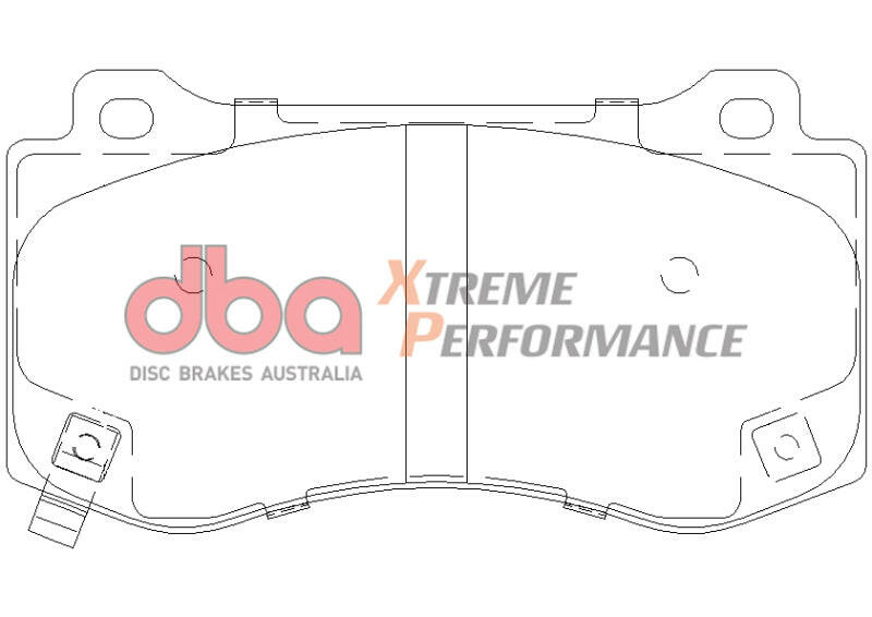 DBA 06-07 Dodge Magnum SRT8 / 06-09 Challenger SRT8 XP650 Front Brake Pads Brake Pads - Performance DBA