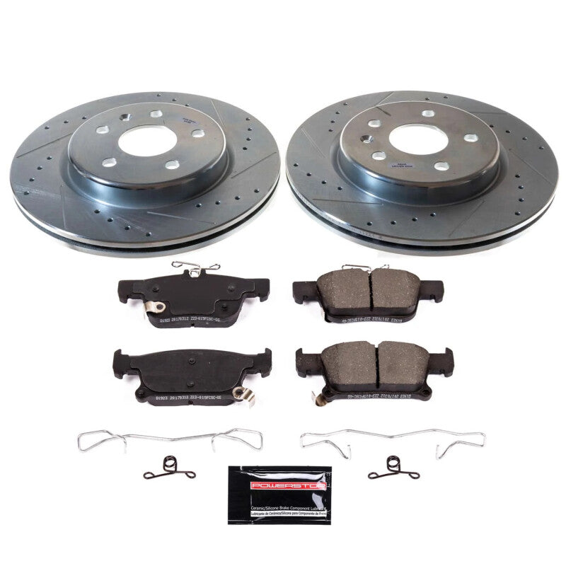 Power Stop 19-20 Buick Envision Rear Z23 Evolution Brake Kit Brake Kits - Performance D&S PowerStop