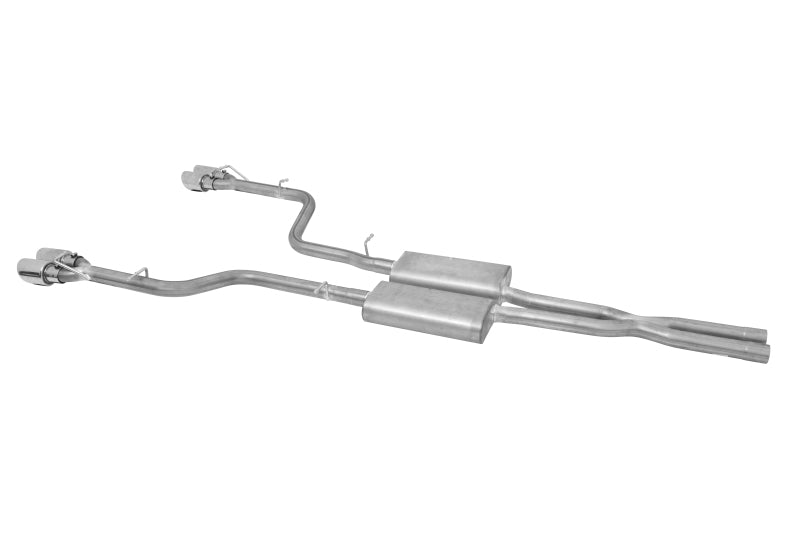 Gibson 15-16 Dodge Challenger R/T 5.7L 2.5in Cat-Back Dual Exhaust - Stainless Catback Gibson