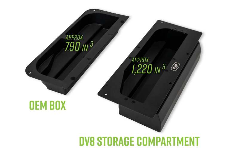 DV8 Offroad 2021-2024 Ford Bronco Storage Compartment Exterior Trim DV8 Offroad