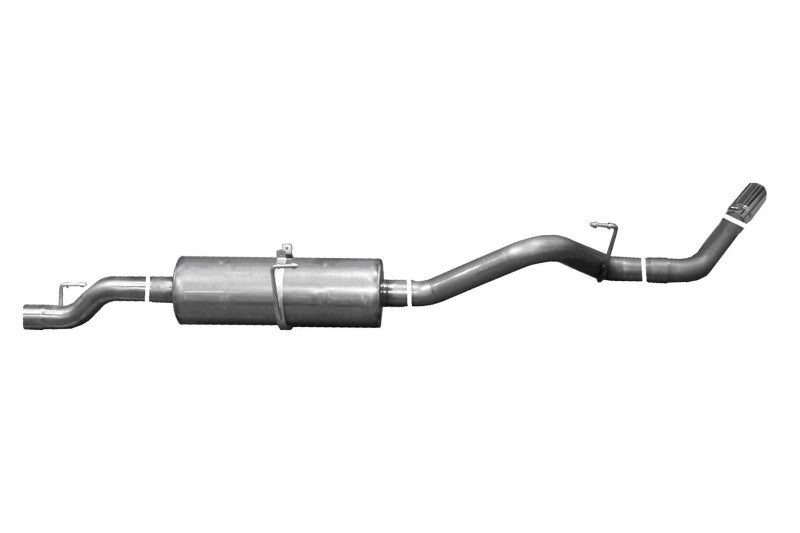 Gibson 06-08 Cadillac STS V 4.4L 2.5in Axle-Back Dual Exhaust - Aluminized Axle Back Gibson