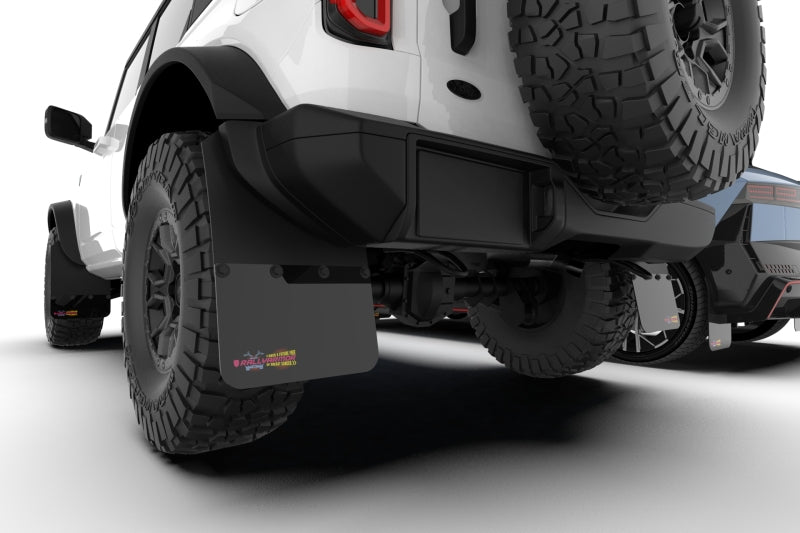 Rally Armor 21-25 Ford Bronco RB-ST Running Board-Steel Rear Bumper BCE Logo Mud Flaps Rally Armor