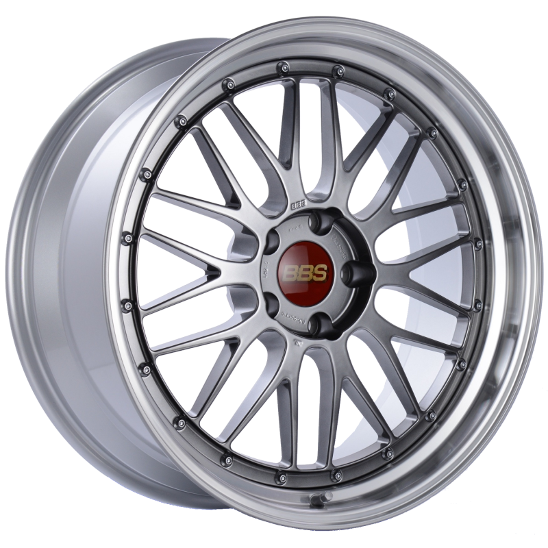 BBS LM 20x9 5x120 ET15 Diamond Black Center Diamond Cut Lip Wheel -82mm PFS/Clip Required Wheels - Forged BBS
