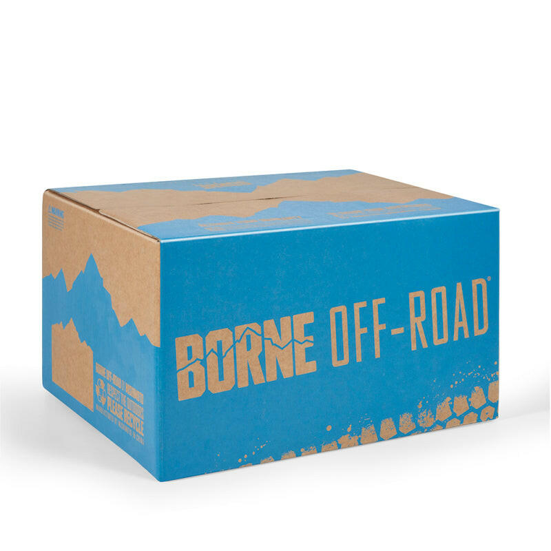 Borne Off-Road Vehicle Ratchet Tie-Down Kit (4 pack) Blue Cargo Tie-Downs Borne Off-Road