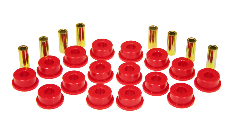 Prothane 85-87 Toyota Corolla Rear Control Arm Bushings - Red Bushing Kits Prothane