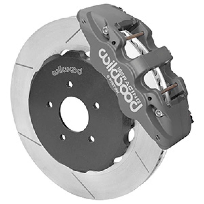 Wilwood AERO6 Front Hat Race Kit 14.00 Anodized 03-09 Nissan 350Z w/Lines Big Brake Kits Wilwood