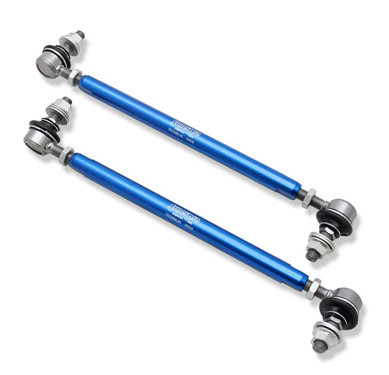 SuperPro 2006 Audi A3 Base Front HD Adjustable End Link Set Sway Bar Endlinks Superpro