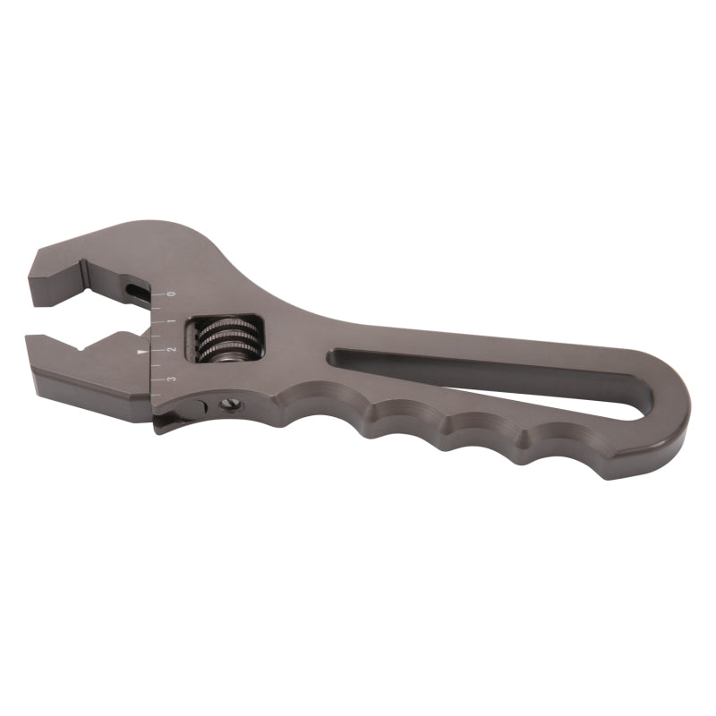 Russell Performance Adjustable AN Wrench V-Flats - Aluminum Gray Anodized Tools Russell