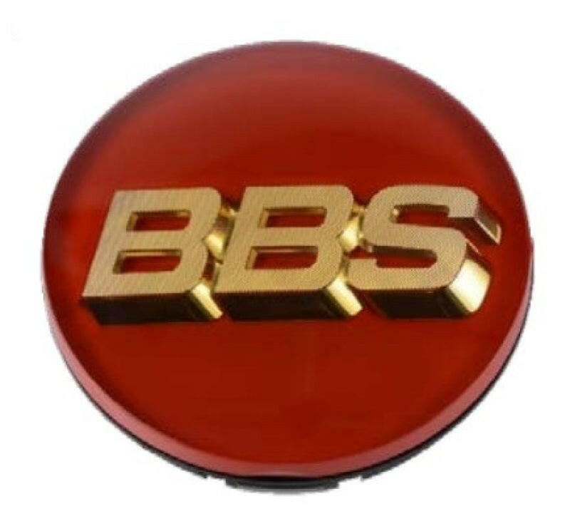BBS Center Cap 56mm Red/Gold (56.24.012) Wheel Center Caps BBS
