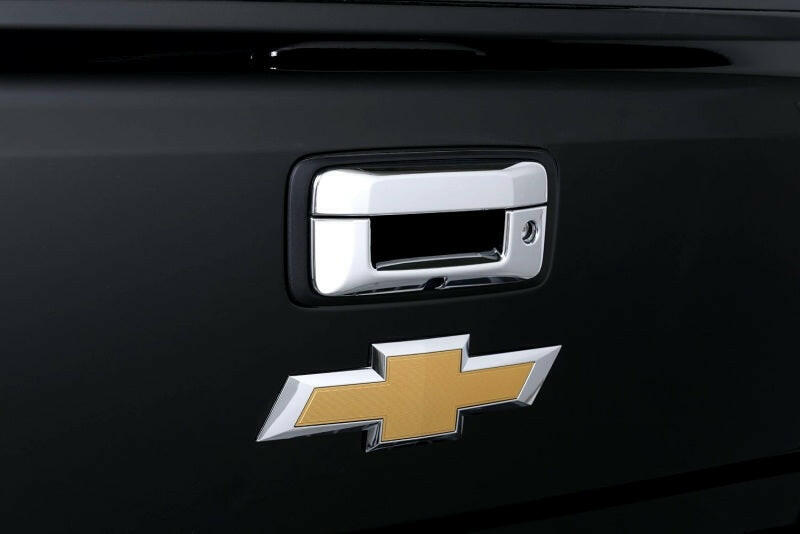 Putco 14-18 Chevy Silverado LD - w/ Keyhole & Camera Opening Tailgate & Rear Handle Covers Exterior Trim Putco