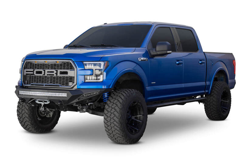 Addictive Desert Designs 15-17 Ford F-150 EcoBoost Stealth Fighter Front Bumper Bumpers - Steel Addictive Desert Designs