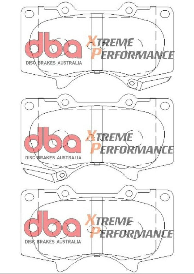 DBA 2015 Toyota Tacoma XP650 Front Brake Pads Brake Pads - Performance DBA