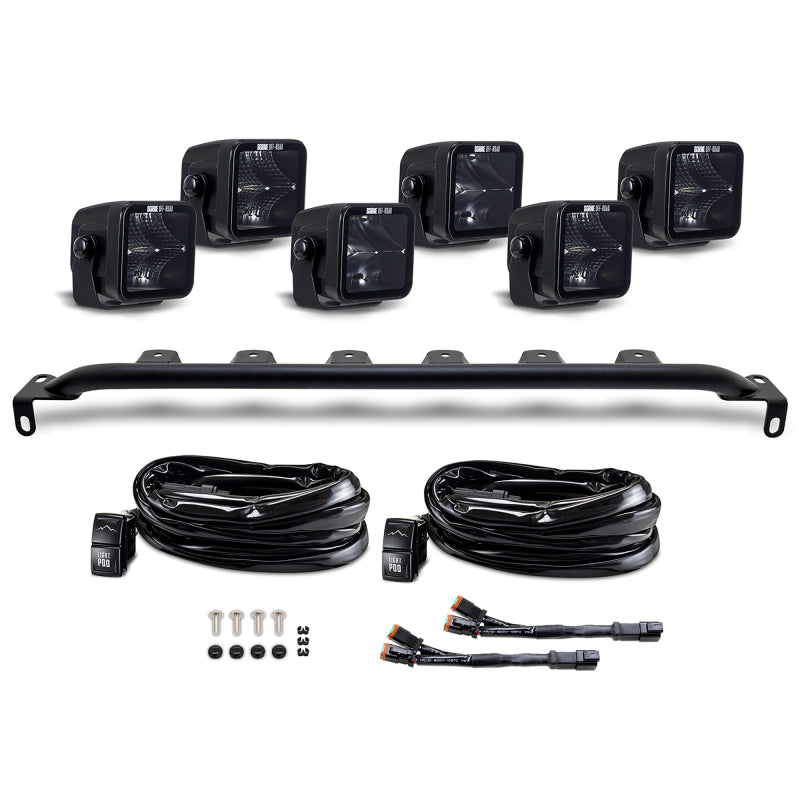 Borne Off-Road 2021+ Ford Bronco Direct Fit Light Pods - Mod Bumper - 6x Pods - Bumper Light Bars & Cubes Borne Off-Road