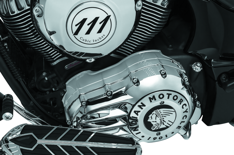 Kuryakyn Inner Primary Cover 14-23 Indian Models Chrome Engine Covers Kuryakyn