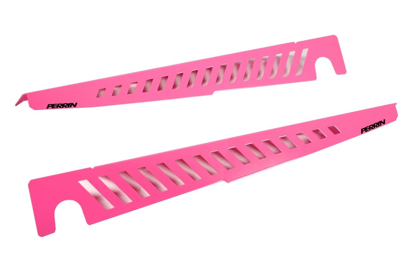 PERRIN 22-25 Subaru WRX Fender Shroud Set - Hyper Pink Exterior Trim Perrin Performance
