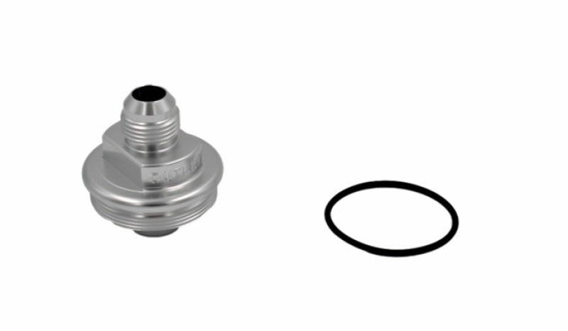 Fuelab Fuel Filter Outlet Cap -10AN Clear Fuel Filters Fuelab