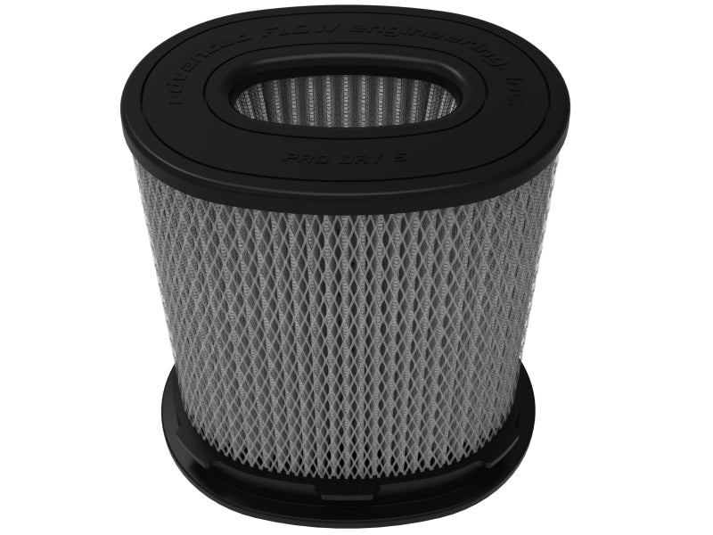 aFe MagnumFLOW Pro DRY S Univ Air Filter 5-1/2x3-1/2in F x 8-1/4 x 6in B x 8 x 5-3/4in T x 9in H Air Filters - Universal Fit aFe