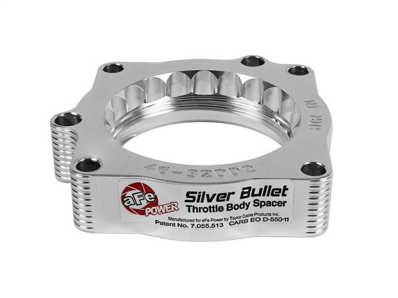aFe Silver Bullet Throttle Body Spacers TBS Dodge Ram 03-08 V8-5.7L (Works w/ 5x-10382 only) Throttle Body Spacers aFe