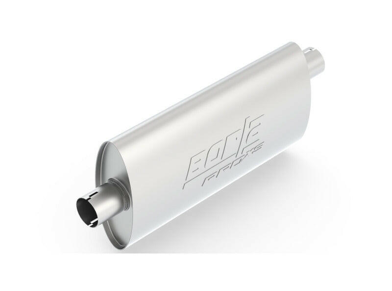 Borla Pro-XS 2.25in Tubing 19in x 4in x 9.5in Oval Notched Center/Offset Muffler Muffler Borla