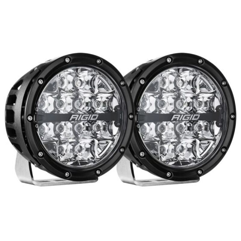 Rigid Industries 360-Series 6in LED Off-Road Spot Beam - RGBW (Pair) Light Bars & Cubes Rigid Industries