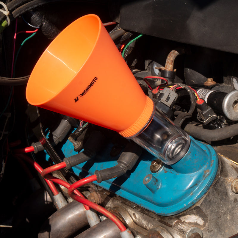 Mishimoto Screw On Oil Funnel GM Kit Tools Mishimoto