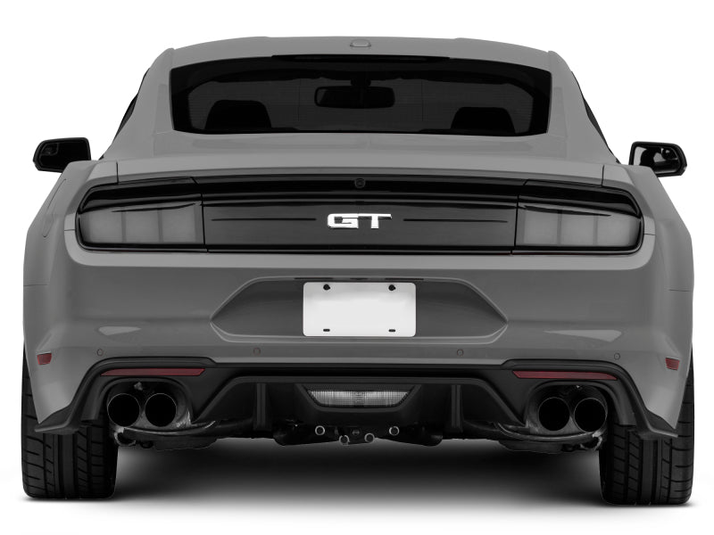 Raxiom 15-22 Ford Mustang Profile LED Tail Lights - Gloss Black Housing (Smoked Lens) Tail Lights Raxiom