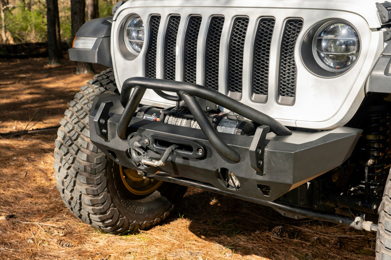 Rugged Ridge HD X-Striker 07-18 Jeep Wrangler JK 18-20 Jeep Wrangler JL Bumpers - Steel Rugged Ridge