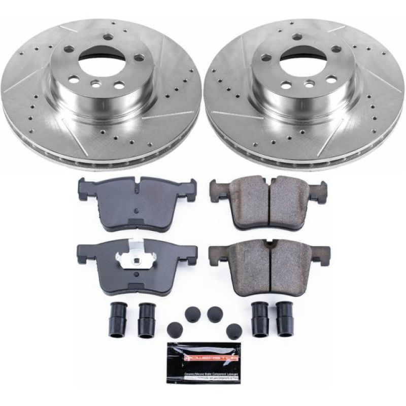 Power Stop 11-17 BMW X3 Front Z23 Evolution Sport Brake Kit Brake Kits - Performance D&S PowerStop