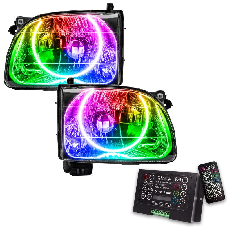 Oracle 01-04 Toyota Tacoma SMD HL - ColorSHIFT w/ 2.0 Controller Headlights ORACLE Lighting