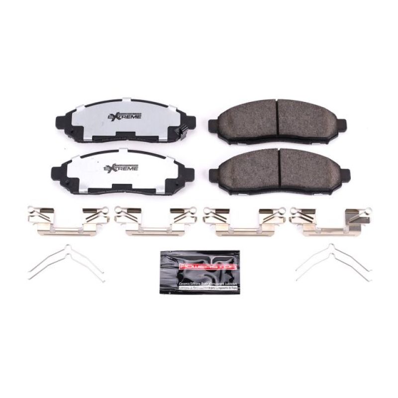 Power Stop 16-18 Chevrolet City Express Front Z36 Truck & Tow Brake Pads w/Hardware Brake Pads - Performance PowerStop