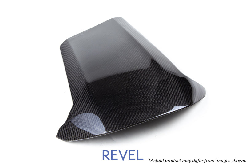 Revel GT Dry Carbon Center Dash Cover 16-18 Honda Civic - 1 Piece Carbon Accessories Revel