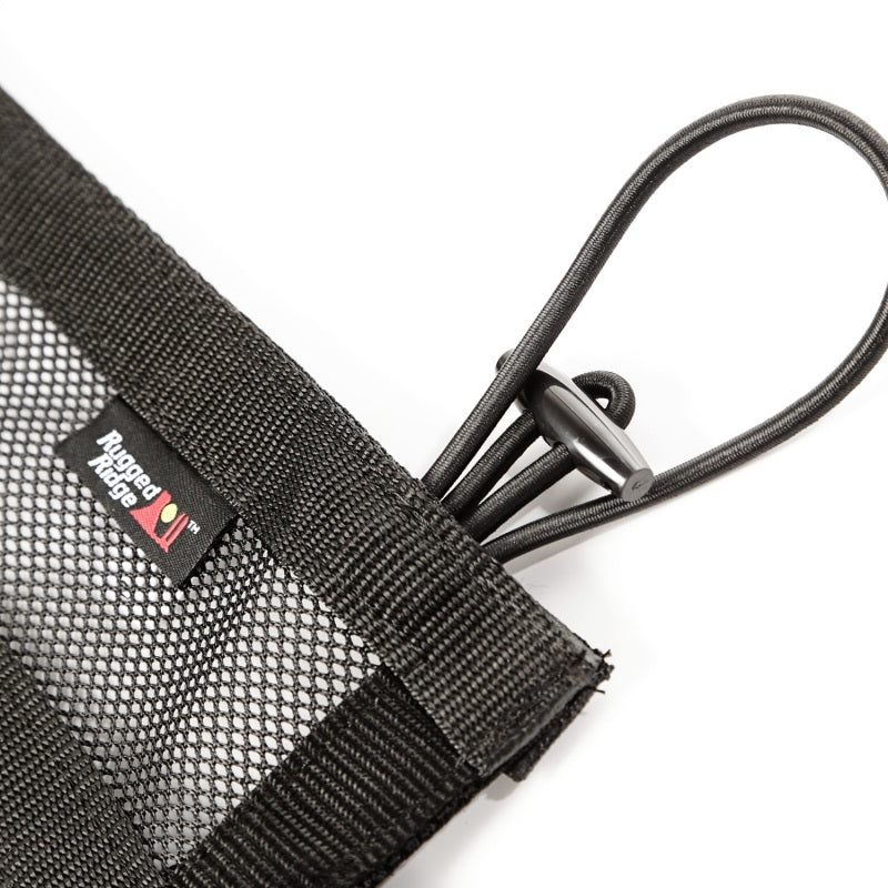 Rugged Ridge Tube Door Covers Front Pair Black 07-18 Jeep Wrangler JK/JKU Doors Rugged Ridge