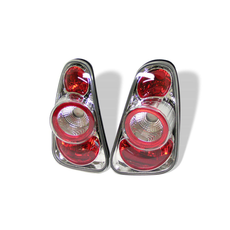 Spyder Mini Cooper 02-06/Cooper Convertibles 05-08 Euro Style Tail Lights Chrome ALT-YD-MC02-C Tail Lights SPYDER