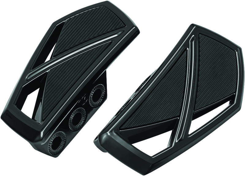 Kuryakyn Phantom Mini Boards Black Running Boards Kuryakyn