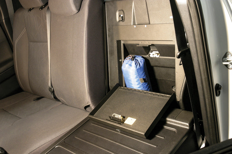 Tuffy 05-23 Toyota Tacoma Behind Seat Cubby Cover W/ Combo Lock Cargo Boxes & Bags Tuffy Products