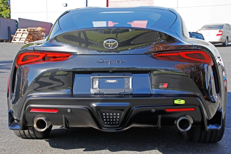 PERRIN 20-25 Toyota Supra Tow Hook Kit (Rear) - Neon Yellow Tow Hooks Perrin Performance