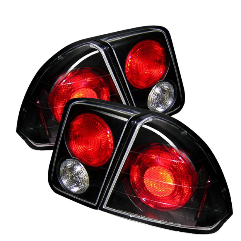 Spyder Honda Civic 01-05 4Dr Euro Style Tail Lights Black ALT-YD-HC01-4D-BK Tail Lights SPYDER