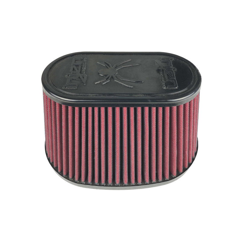 Injen Oiled Air Filter 8.5x5.63in Oval ID / 9.92x7.17in Base / 5.7in HT / 6.865ix4.115in Top Air Filters - Drop In Injen
