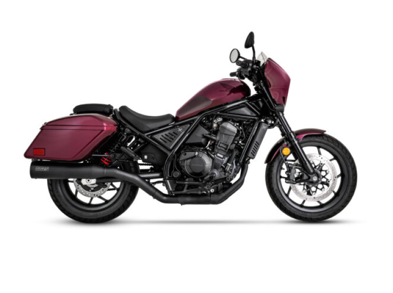 Vance & Hines HONDA 17-20 Rebel S/O Black Slip-On Exhaust Motorcycle Slip-On Vance and Hines