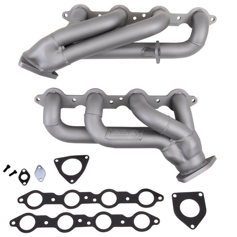 BBK 99-04 GM Truck SUV 6.0 Shorty Tuned Length Exhaust Headers - 1-3/4 Titanium Ceramic Headers & Manifolds BBK