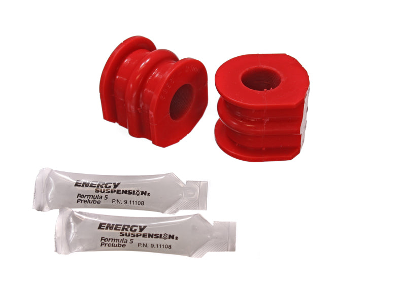 Energy Suspension 03-07 Infiniti G-35 Coupe RWD / 02-09 350Z Red 21mm Rear Sway Bar Frame Bushings Bushing Kits Energy Suspension