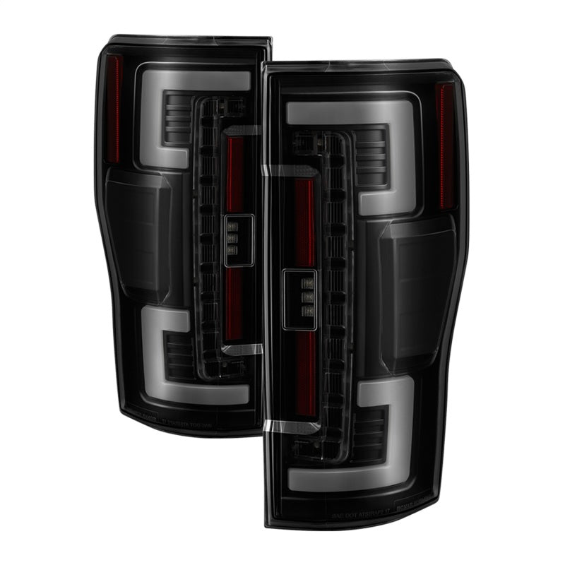 Spyder 17-18 Ford F-250 Super Duty (Excl LED Models) LED Tail Lights - Blk Smk (ALT-YD-FS17-LED-BSM) Tail Lights SPYDER