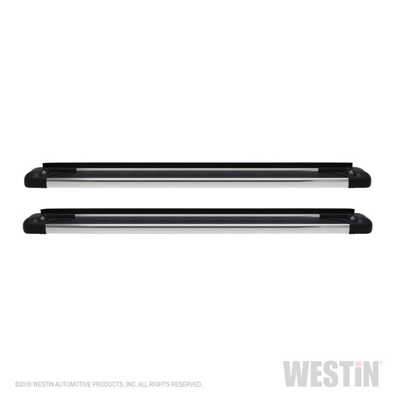 Westin SG6 Polished Aluminum Running Boards 74.25 in Running Boards Westin